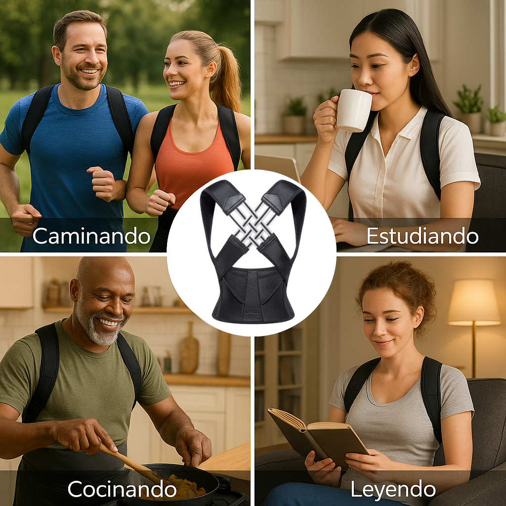 PostuFlex® Corrige tu postura y alivia el dolor desde el primer uso, con cintura más definida sin esfuerzo